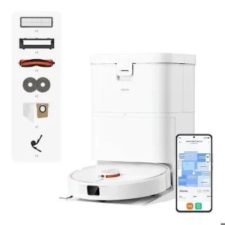 Robot aspirateur - XIAOMI - Robot Vacuum H50 - 10 000 Pa - Station auto-vidante - Lavage et séchage