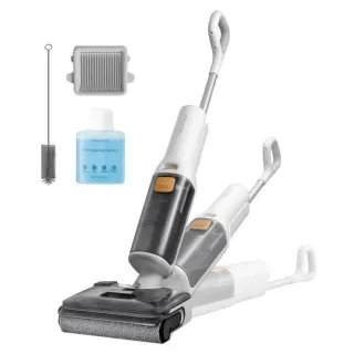 Roborock F25 GT Aspirateur Laveur, 20 kPa sans fil sec et humide , inclinable à 180°, Nettoyage Deux Bords, Autonomie 35 Min