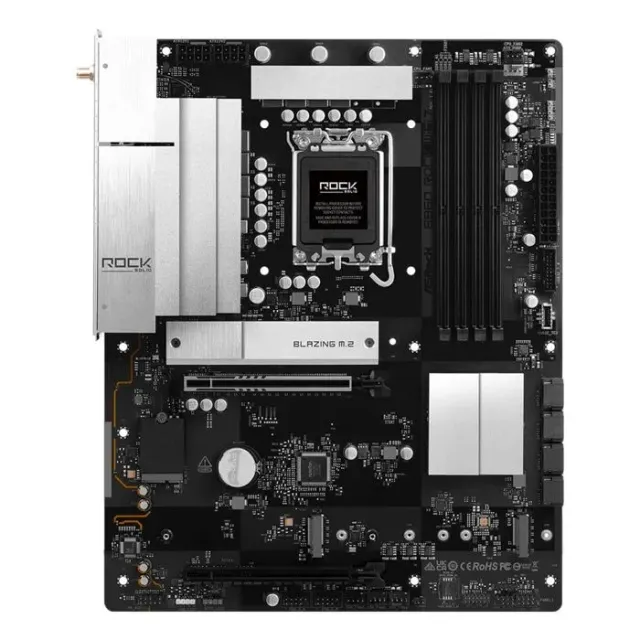 Carte mère - ASROCK - B860 Rock WiFi 7 - LGA1851 - DDR5 256 Go - Wi‑Fi 7
