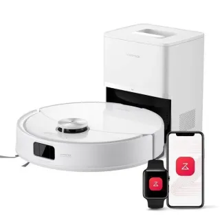Roborock Q10 S5+ Aspirateur Robot avec station de lavage,10000 Pa Aspiration, Navigation & Cartographie, Évitement d'obstacles, APP