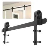 FEMOR Kit de Rail pour porte-coulissante suspendue en bois - 200 cm