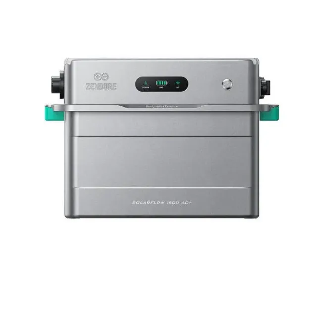 Zendure SolarFlow 1600 AC+ - Stockage énergétique solaire intelligent pour maison batterie intégrée, Seul le SolarFlow 1600 AC+