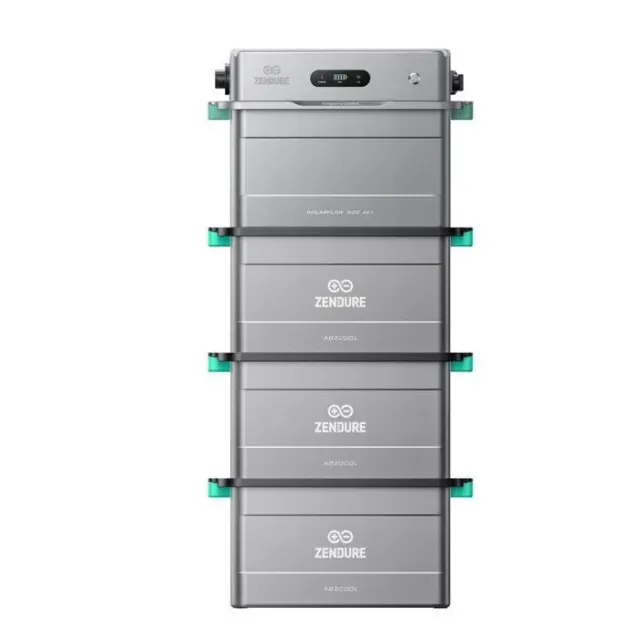 Zendure SolarFlow 1600 AC+ - Stockage énergétique solaire intelligent pour maison batterie intégrée, avec 3xAB2000L