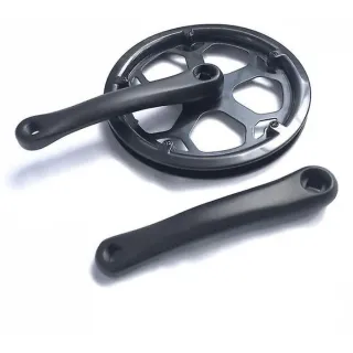 Pédalier de vélo à trou carré 48 dents 170 mm CNC