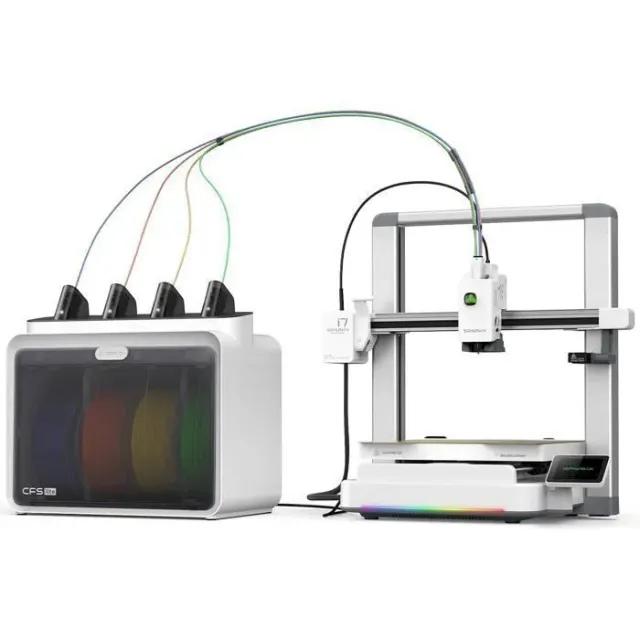 Creality SPARKX i7 Color Combo Imprimante 3D FDM pour Débutants, Modélisation IA par Photos, Multicolore, Nivellement auto.