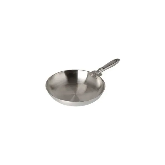 Poêle - PYREX - Infinity - 24 cm - Inox - Poignée amovible - Sans poignée