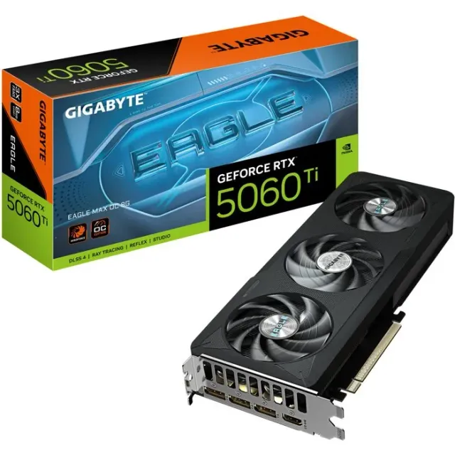 GIGABYTE - EAGLEMAX - Carte graphique - NVIDIA RTX 5060Ti OC - 8 Go