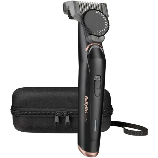 Tondeuse à barbe - BABYLISS T885E - Lames 34 mm en acier inoxydable - 24 hauteurs de coupe