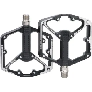 Pédales Aluminium avec roulement à Billes Industriel scellé, pédales 9/16 pour vélo électrique, VTT, BMX, vélo de Route