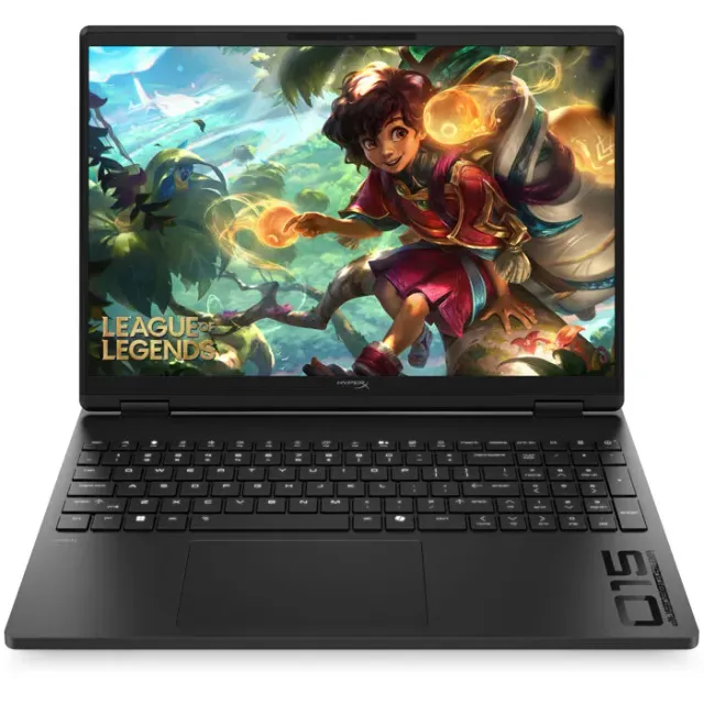 PC Portable Gamer HyperX OMEN 15-gb0008nf - Sans Windows - 15,3" 2K 165Hz - RTX 5050 - Ryzen 5 240 - 16Go - 512Go SSD - AZERTY