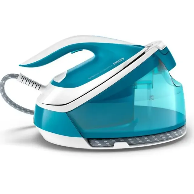 Centrale Vapeur - PHILIPS - GC7920/20 - PerfectCare Performer - 6.5 bars - 1.5L - Bleu/Blanc