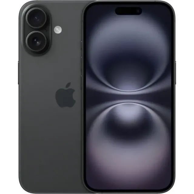 APPLE iPhone 16 128GB Black (2024) - Reconditionné - Excellent état