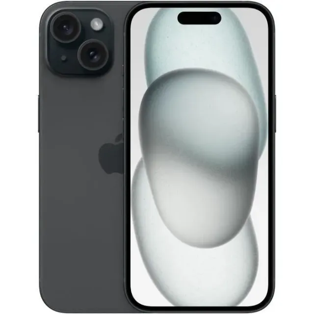 APPLE iPhone 15 128GB Black (2023) - Reconditionné - Excellent état
